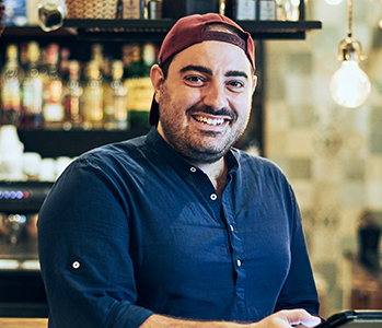Luca Rudilosso, restaurant owner und co-owner (photo)