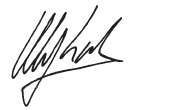 Signature Olaf Koch (handwriting)
