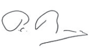 Signature Pieter C. Boone (handwriting)