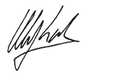 Signature Olaf Koch (handwriting)