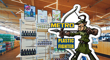 Banner of the METROPlasticFighter initiative (photo)