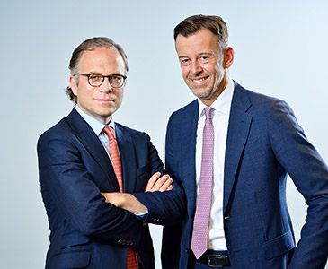 Patrick Müller-Sarmiento und Henning Gieseke (Foto)